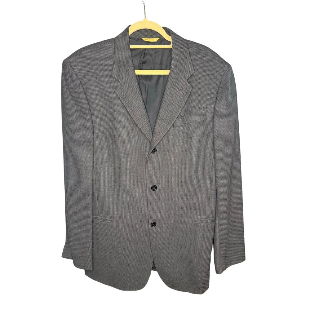 Donna Karan Signature Men's Wool Blazer Size 43L